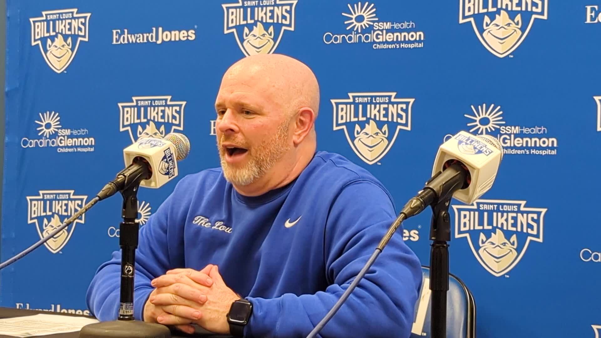 SLU's tough non-conference schedule prepared it for A-10 play, Josh Schertz says